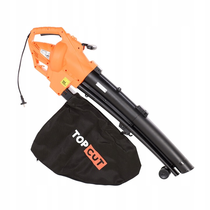 ODKURZACZ DMUCHAWA DO LIŚCI TOP CUT TC-DE3500-W ROZDRABNIACZ 3500W