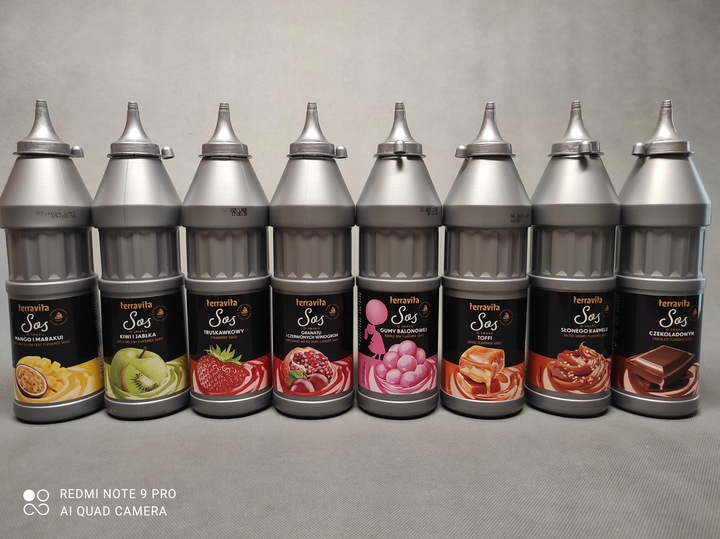 Sos o smaku SŁONEGO KARMELUTerravita1kg POLEWA NA GOFRY,LODY,DESERY 06.2026