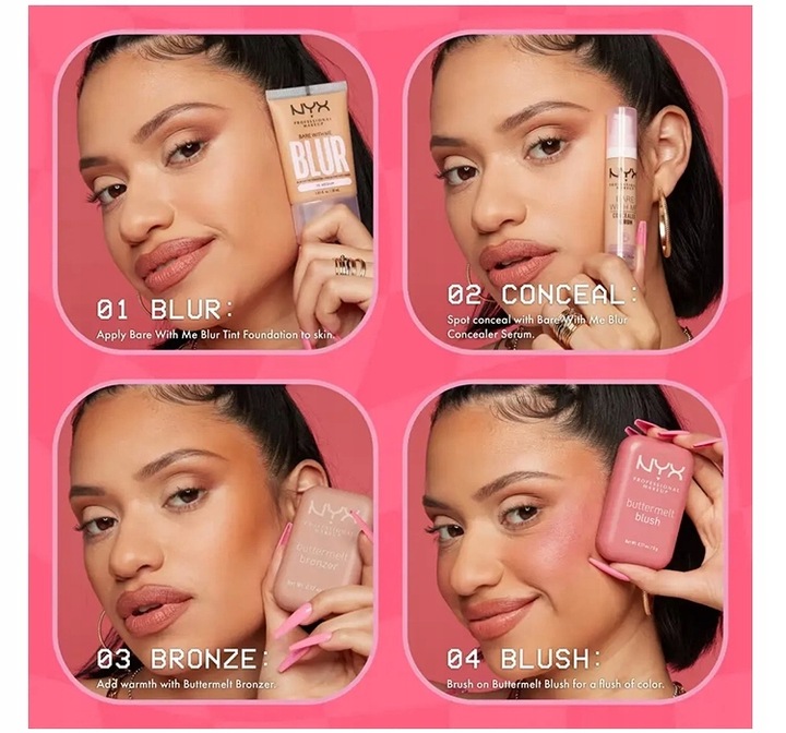 NYX BUTTERMELT BLUSH RÓŻ DO POLICZKÓW 02 BUTTA TOGETHER 5G