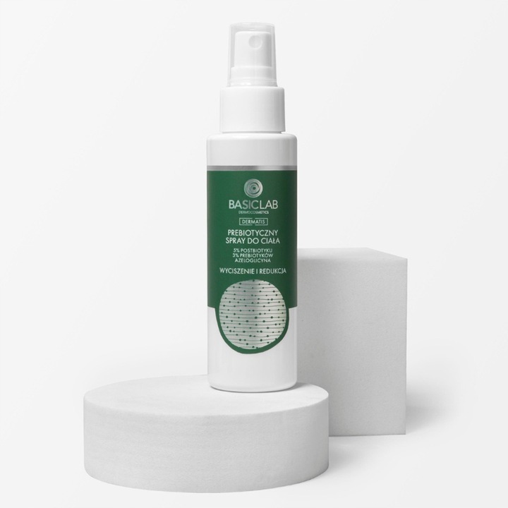 BasicLab Prebiotyczny Spray do Ciała do Skóry Wrażliwej Problemowej 100 ml
