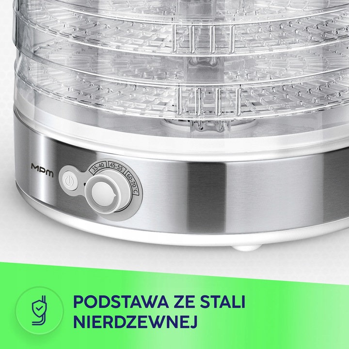 Suszarka do grzybów warzyw owoców 5-sit MPM MSG-11