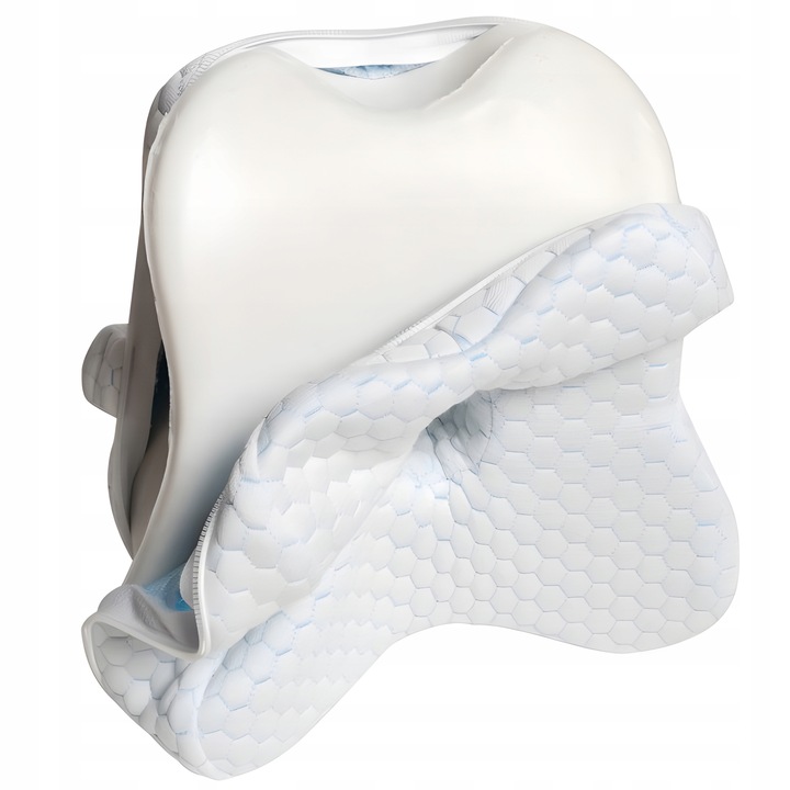 PODUSZKA ORTOPEDYCZNA KLIN MIĘDZY NOGI KOLANA DO SPANIA SEPARATOR MEMORY