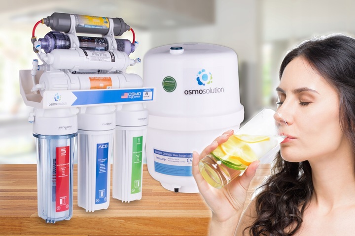 RO8 ODWRÓCONA OSMOZA JONIZATOR STRUKTURYZATOR