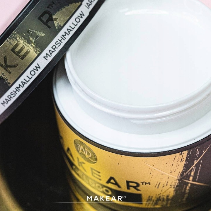 Makear Gel&Go GG02 Żel budujący do paznokci bez piłowania Marshmallow