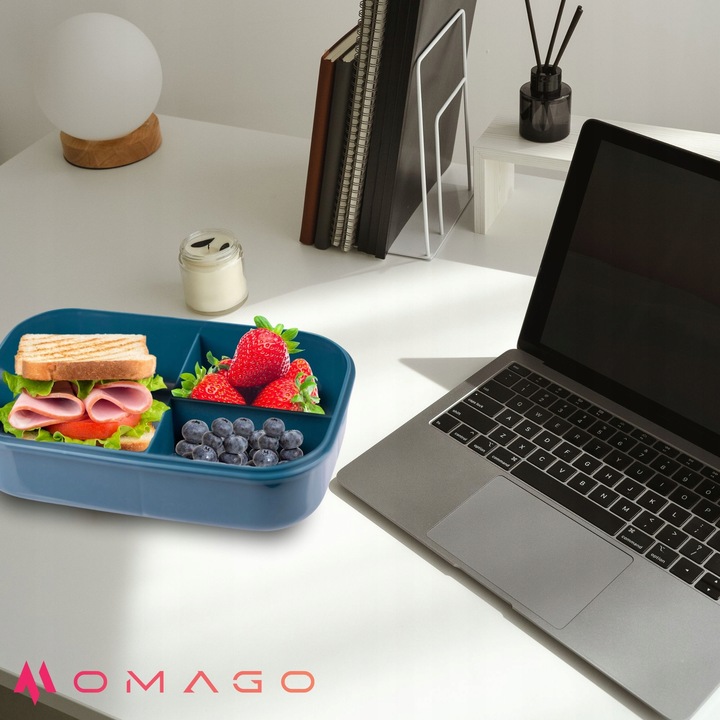 LUNCHBOX POJEMNIK ŚNIADANIOWY NA ŻYWNOŚĆ DZIELONY FRESH 500ML