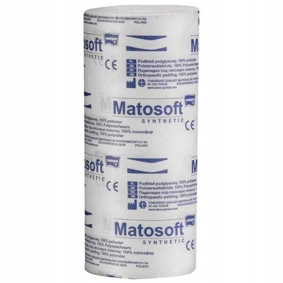 Podkład podgipsowy Matosoft Synthetic 10 cm x 3 m, 12szt