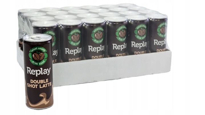 Kawa Mrożona REPLAY Double Shot Latte - Podwójne espresso