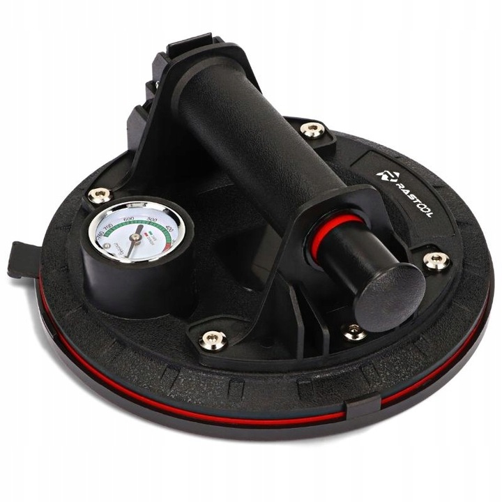 UCHWYT DO PŁYTEK PRZYSSAWKA PRÓŻNIOWA Z POMPKĄ MANOMETREM DO SZYB GLAZURY