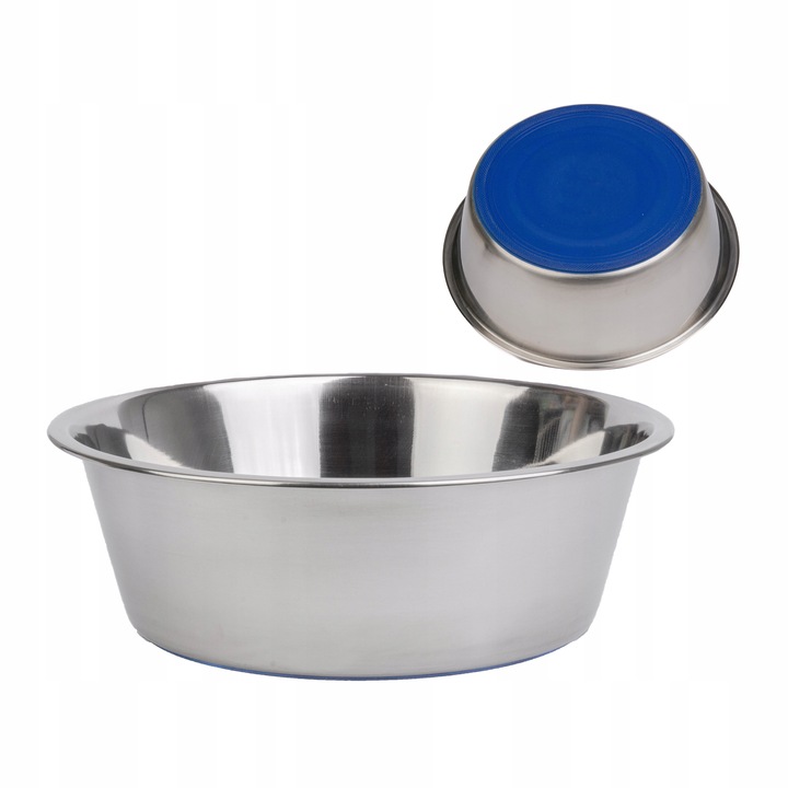 Duża METALOWA MISKA DLA PSA Antypoślizgowa 4L