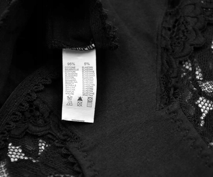 Majtki Damskie Bawełniane KORONKOWE CZARNE FIGI Kobiece Seksowne 4-PAK 5XL