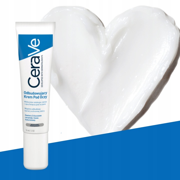 Krem pod Oczy CeraVe Odbudowujący Redukcja Cieni Opuchnięcia pod oczami 14g