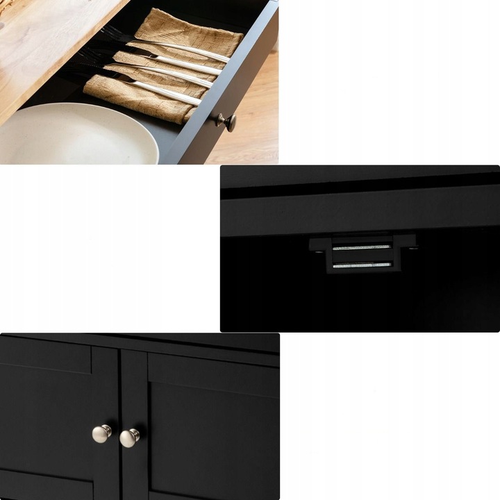 WÓZEK KUCHENNY WYSPA SZAFKA KOMODA NA KÓŁKACH