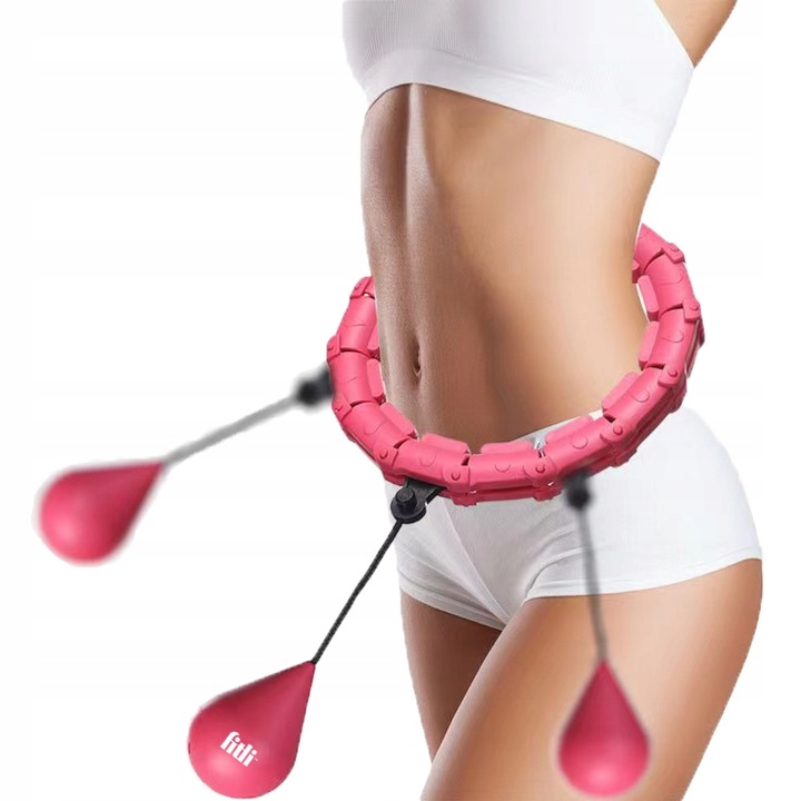 HULA HOP ODCHUDZAJĄCE Z OBCIĄŻENIEM Moduły z Wypustkami HULAHOP + OBCIĄŻNIK