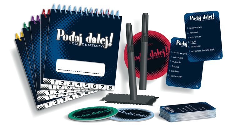 Gra planszowa Rebel Podaj dalej!