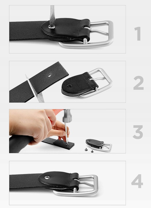 PASEK SKÓRZANY MĘSKI SZEROKI BRĄZOWY STEVENS Q2-V