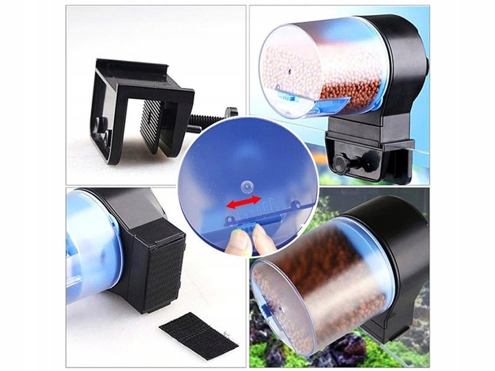 SunSun BigFood DUO Karmnik automatyczny, dwa pojemniki + baterie