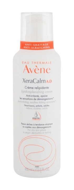 AVENE XERA CALM A.D Krem uzupułniający lipidy 400ML