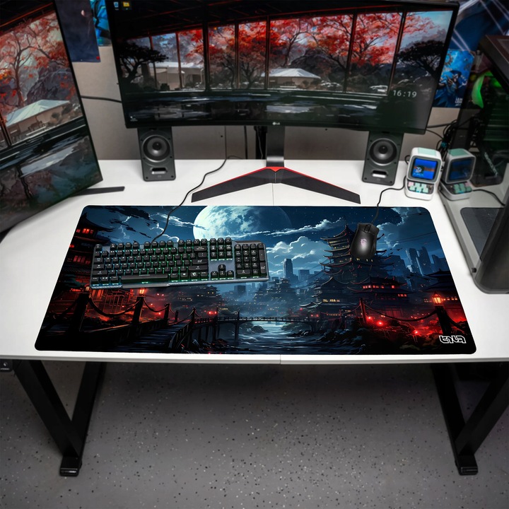 PODKŁADKA POD MYSZ GAMINGOWA Dwa Światy 100x50 TILT XL Dla gracza