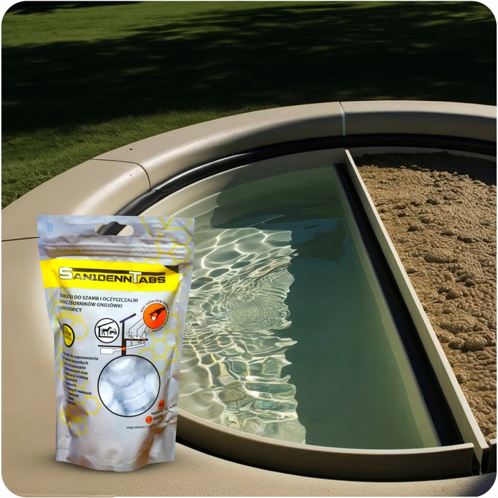 TABLETKI DO SZAMBA OCZYSZCZALNI BAKTERIE NA ROK SANIDENN TABS BIO