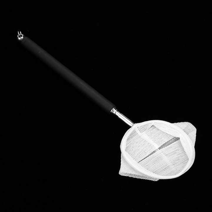 MINI SIEĆ RYBACKA KREWETEK REGULOWANA 20-57.5CM STAL NIERDZEWNA