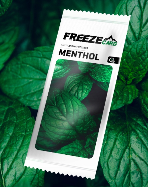 Karta aromatyzująca Freeze Card Menthol 50szt
