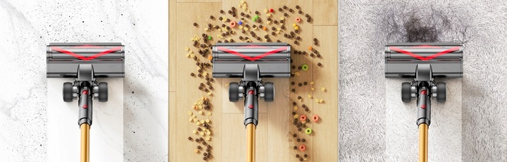 Odkurzacz bezprzewodowy Blossom V18 pionowy 50000PA 550W do domu /