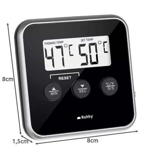 Termometr do Piekarnika Lodówki Kuchni Sonda Timer