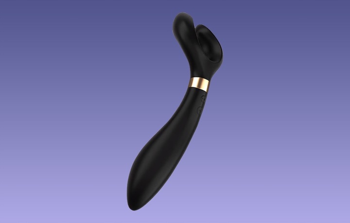 SATISFYER WIBRATOR DWUSTRONNY DLA PAR WAGINALNY ANALNY 20CM 100 KOMBINACJI