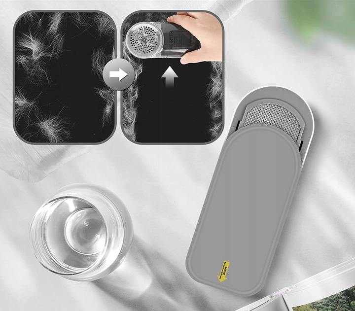 GOLARKA DO UBRAŃ ODZIEŻY TKANIN SWETRÓW TAPICERKI NA BATERIE +