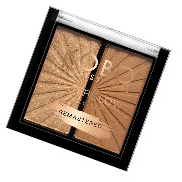 KOBO AFTERGLOW FACE SET BRONZER i ROZŚWIETLACZ
