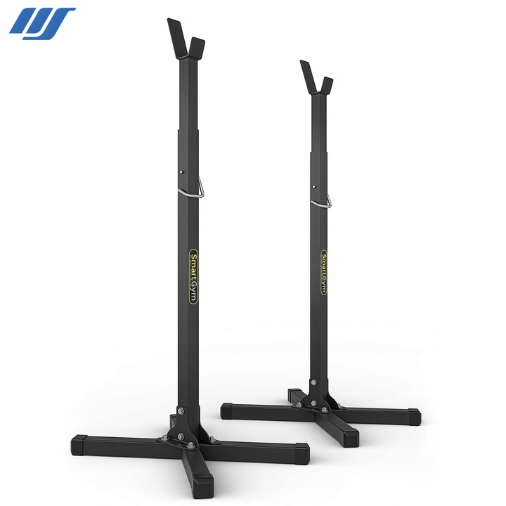 Stojaki pod sztangę regulowane do ćwiczeń siłownia asekuracja SmartGym