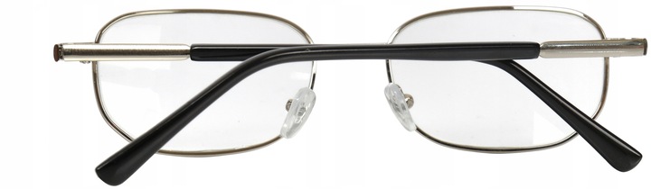 OKULARY KOREKCYJNE MOCNE METALOWE plusy OD +2 DO +6 dali +4,5 +5 +5,5
