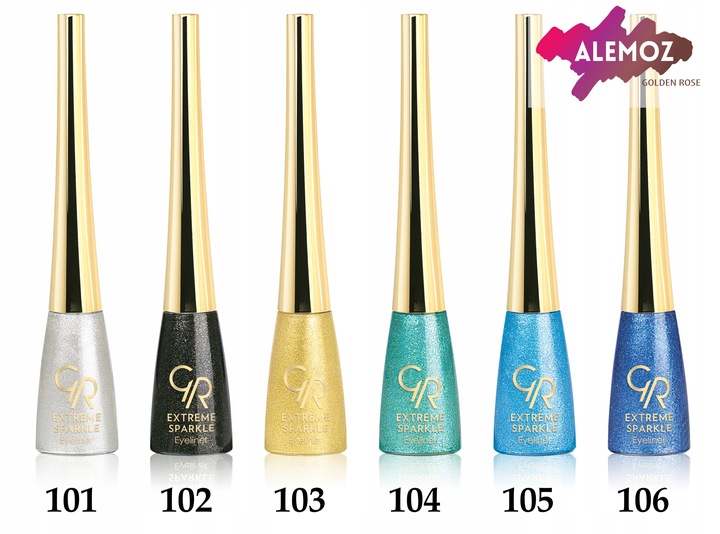 Golden Rose EXTREME SPARKLE Tusz do kresek 101