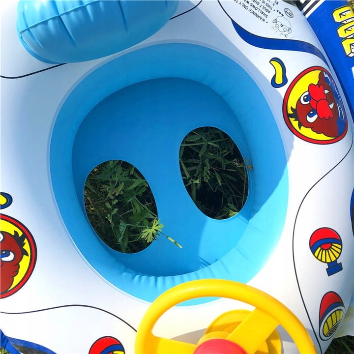 KOŁO KÓŁKO DMUCHANE DO PŁYWANIA BASENU WODY AUTO