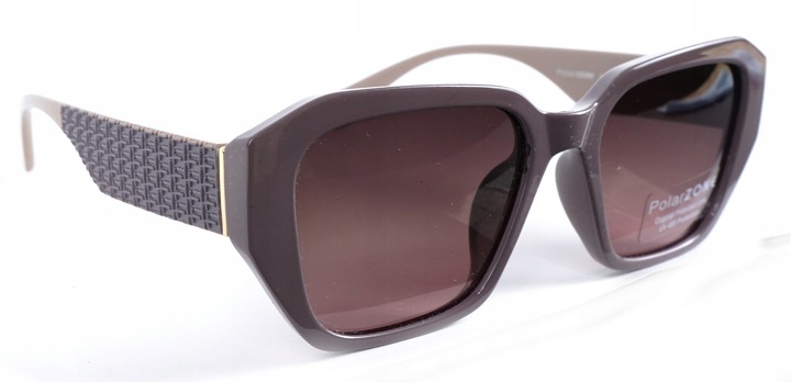OKULARY PolarZONE MARKOWE DAMSKIE POLARYZACYJNE PRZECIWSŁONECZNE ETUI FILTR