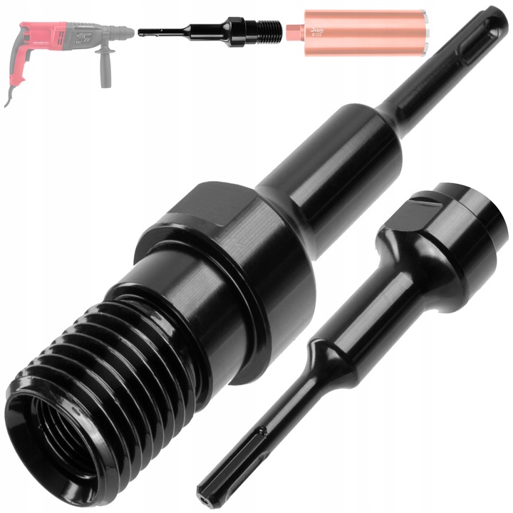 ADAPTER WIERTNICY KORONKI SDS+ 1.1/4" UNC PLUS DO BETONU 1 1/4" DELPHI