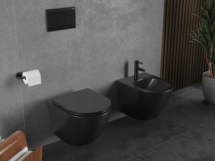 MEXEN LENA MISKA WC RIMLESS TORNADO DESKA WOLNOOPADAJĄCA DUROPLAST