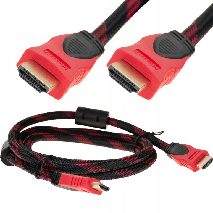 KABEL PRZEWÓD HDMI - HDMI 15m 3D 4K FULL HD OPLOT KOMPUTEROWY