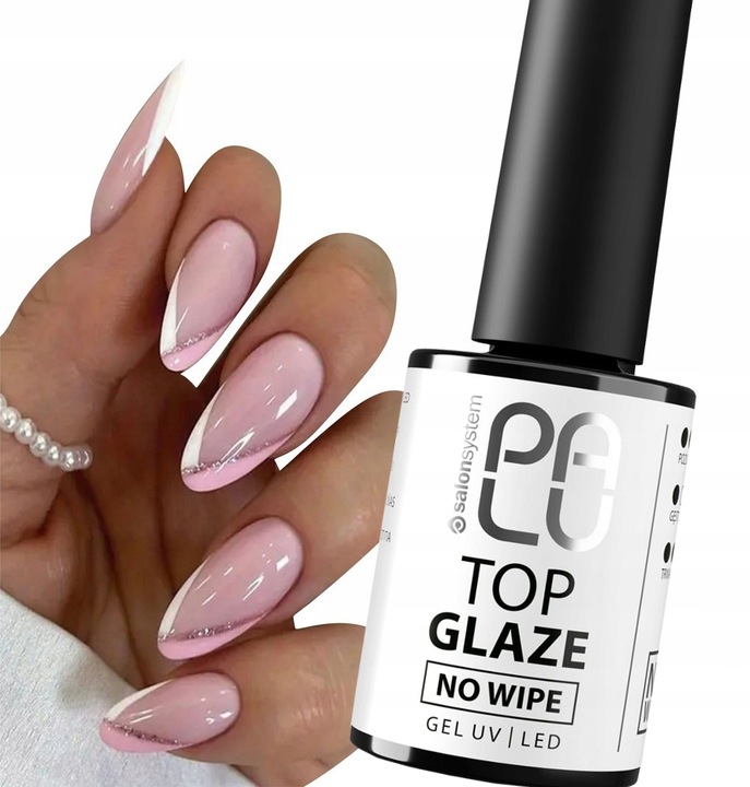 PALU TOP GLAZE NO WIPE BEZ PRZEMYWANIA EFEKT MOKRYCH PAZNOKCI TPO FREE 11ml