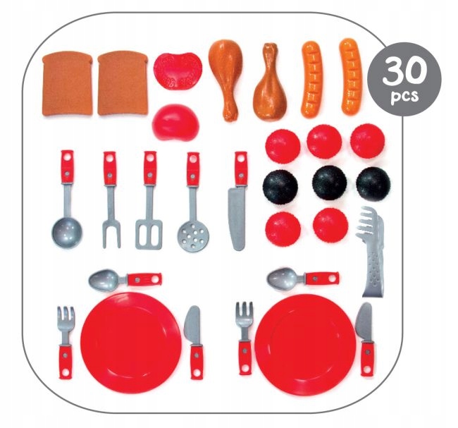 GRILL DLA DZIECI + 30 AKCESORiÓW 11021 MOCHTOYS