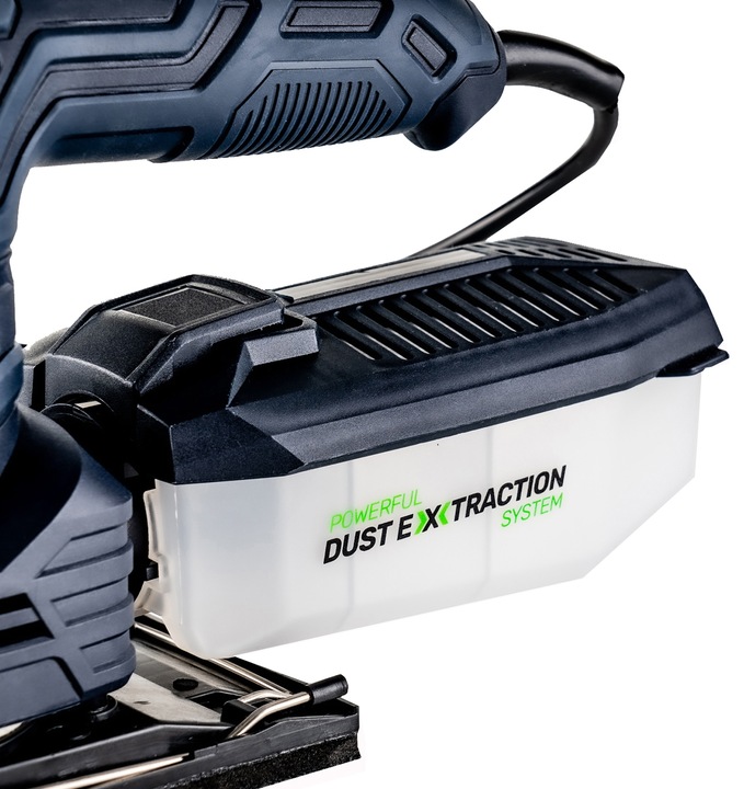 SZLIFIERKA MIMOŚRODOWA OSCYLACYJNA ELEKTRYCZNA WUBER Z REGULACJĄ 3w1 1300W