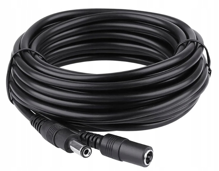 Przedłużacz zasilania DC 5m WGT-5.5/2.1 do Kamer CCTV / IP