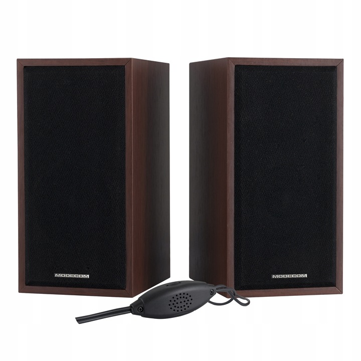 GŁOŚNIKI 2.0 DO LAPTOPA MODECOM MC-SF05 BRĄZOWE