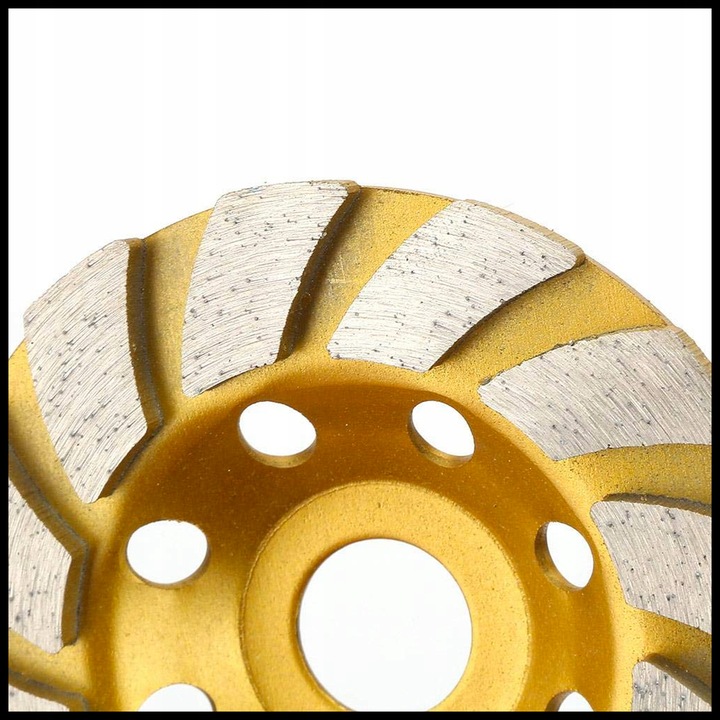 ZESTAW TARCZA DWUSEGMENTOWA TARCZA TURBO DO BETONU 125MM TARCZ GARNKOWYCH