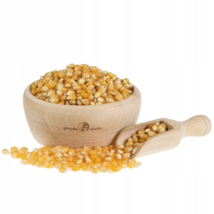 POPCORN KUKURYDZA do prażenia ziarno bez soli 10kg