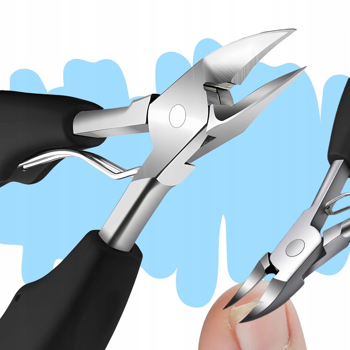 OBCINACZKI DO PAZNOKCI GRUBYCH DUŻY OBCINACZ DLA SENIORÓW CĄŻKI