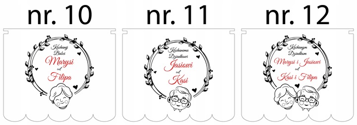 SŁODKA CHATKA PREZENT DLA NA DZIEŃ BABCI I DZIADKA domek na cukierki GRAWER