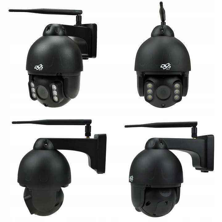 KAMERA WIFI OBROTOWA ZEWNĘTRZNA IP 5Mpx METAL CZARNA AUDIO DETEKCJA DVS