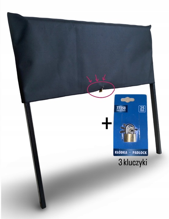 Pokrowiec na lawke na cmentarz