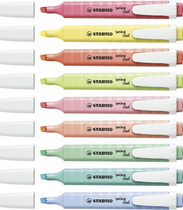 Zakreślacz Stabilo Swing Cool Pastel 8 Kolorów